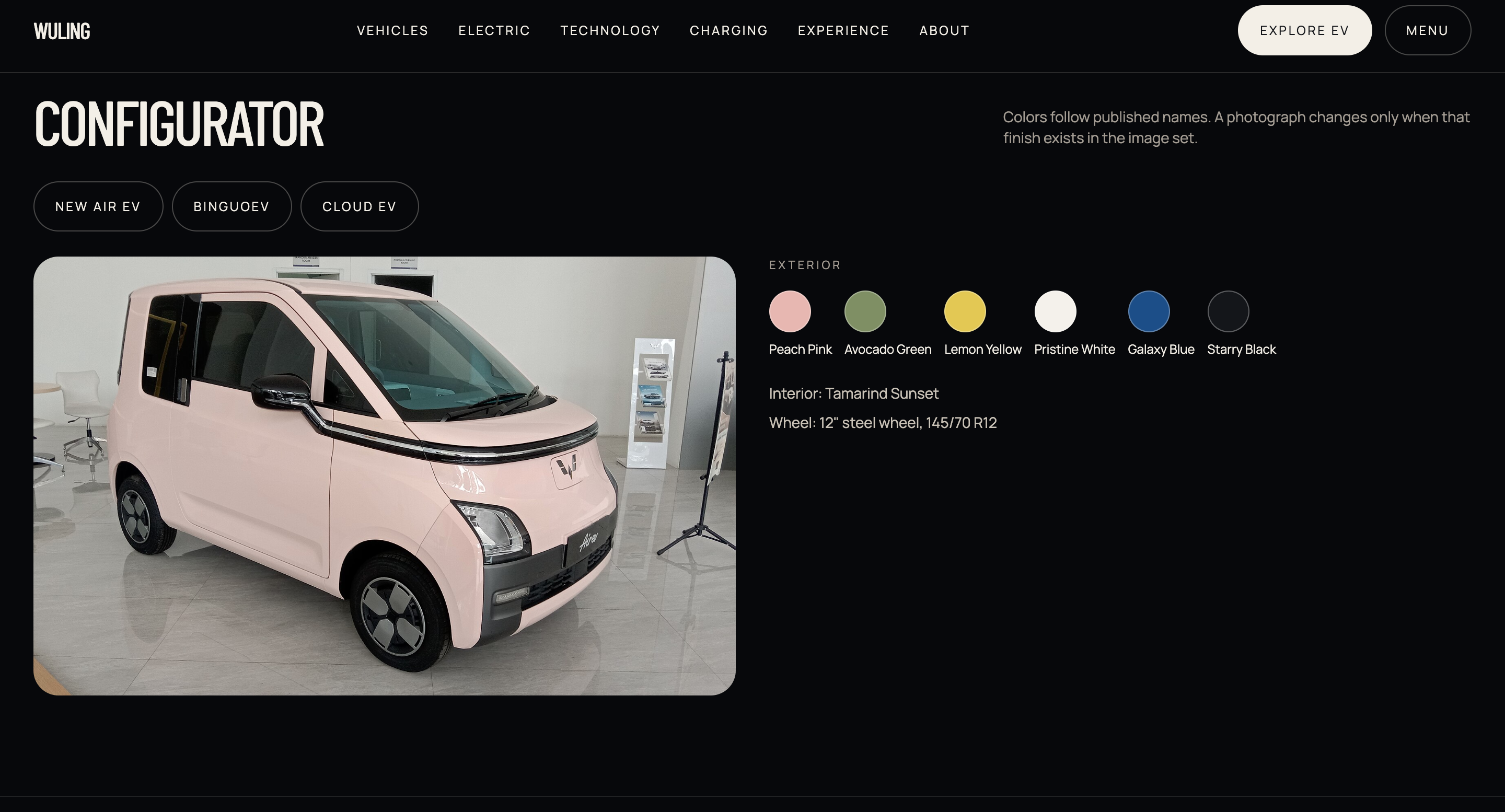 WULING – Modern Automotive Brand Website